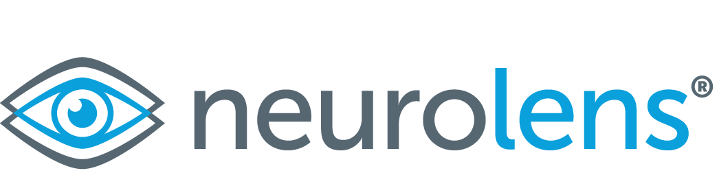 Neurolens Secondary Logo No Tagline Blue PNG