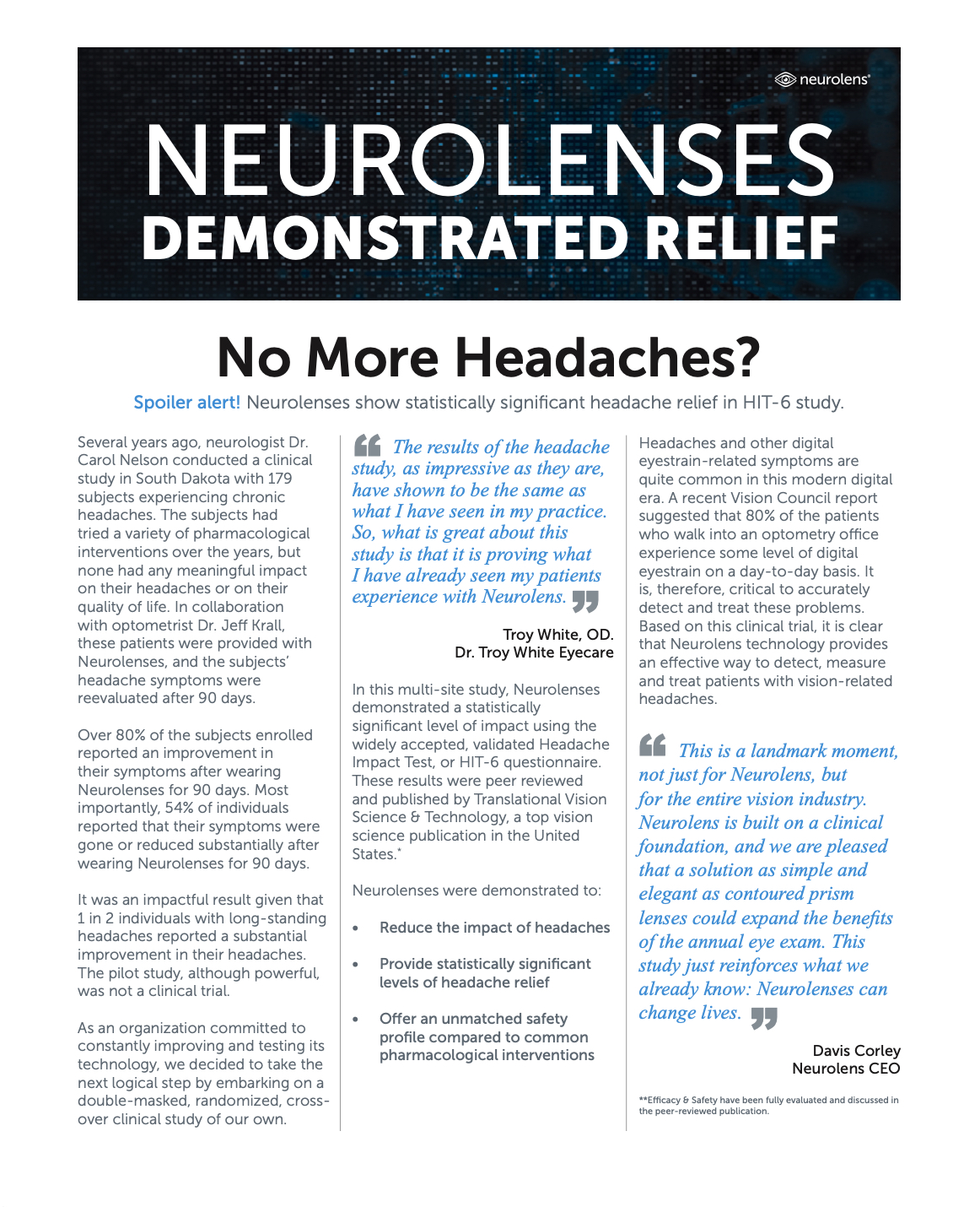 Headache Relief